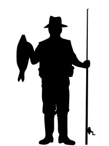 Fisherman Stencil 10