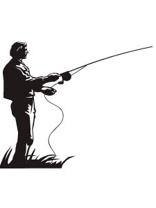 Fisherman Stencil 15