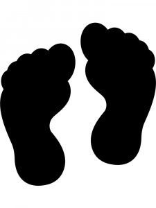 Footprint Stencils 1