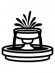 Fountain Stencil 7