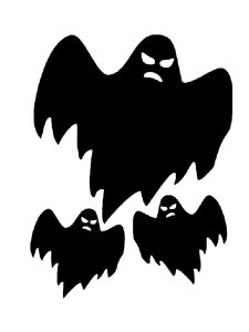 Ghost Stencil 10