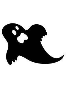 Ghost Stencil 13