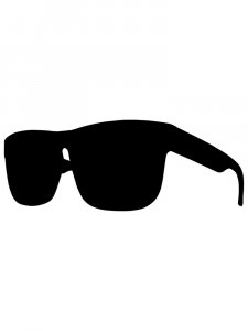 Glasses Stencils 19
