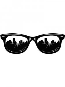 Glasses Stencils 21