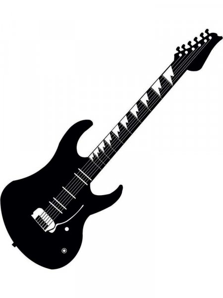 Free printable Guitar stencils and templates