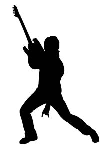 Guitarist Stencil 12
