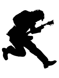 Guitarist Stencil 13