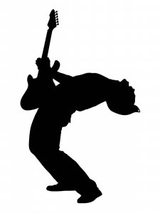 Guitarist Stencil 14