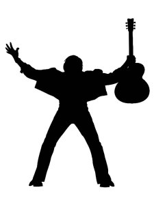 Guitarist Stencil 9