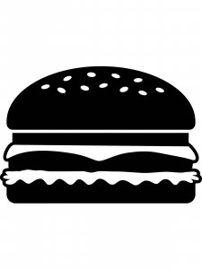 Hamburger Stencil 2