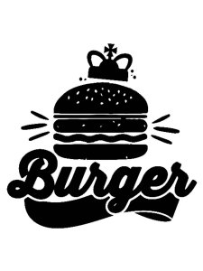 Hamburger Stencil 4