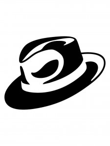 Hat Stencil 16