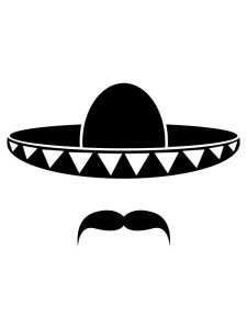 Hat Stencil 6