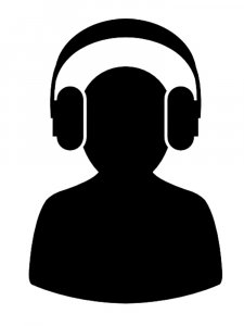 Headphones Stencil 13