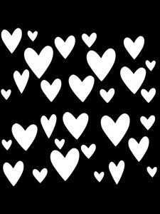 Hearts Stencils 4