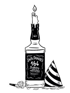 Jack Daniels Stencil 1