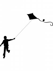 Kite Stencil 2