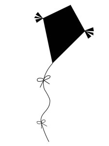 Kite Stencil 5