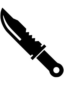 Knife Stencils 8