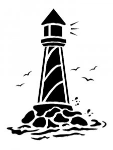 Lighthouse Stencils 16