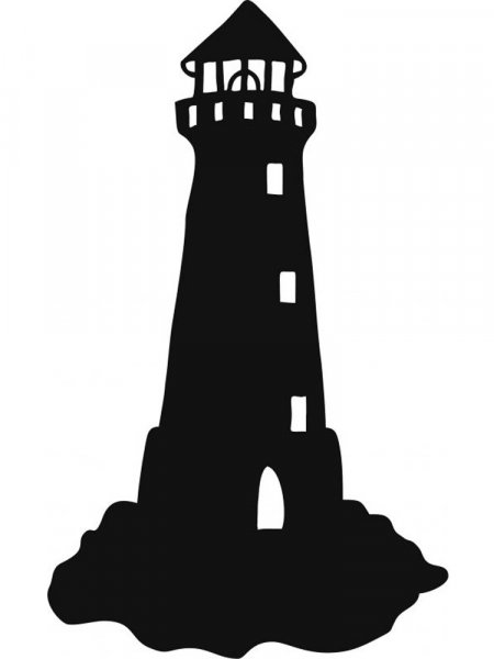 Free printable Lighthouse stencils and templates