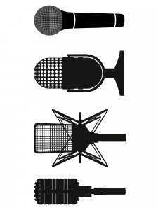 Microphone Stencils 4