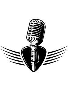 Microphone Stencils 6