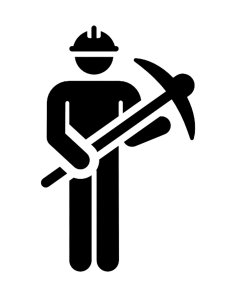 Miner Stencil 7