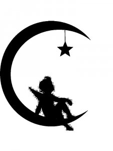 Moon Stencil 3