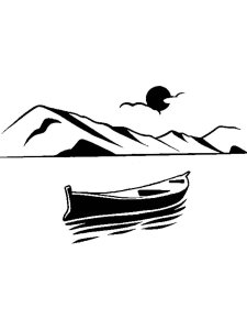 Mountain Stencil 7