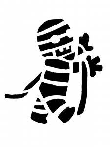 Mummy Stencils 3