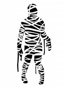 Mummy Stencils 4