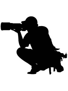 Photographer Stencil 12