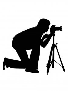 Photographer Stencil 16