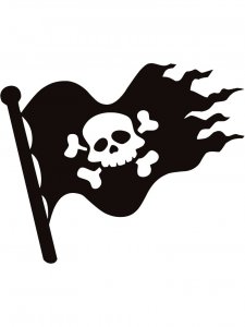 Pirates Stencils 13