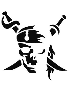 Pirates Stencils 15