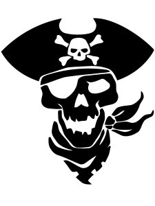 Pirates Stencils 16