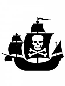Pirates Stencils 27