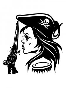 Pirates Stencils 29