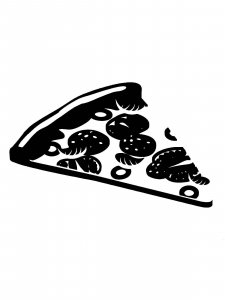 Pizza Stencil 2