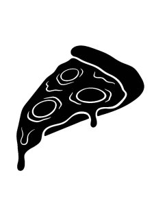 Pizza Stencil 7