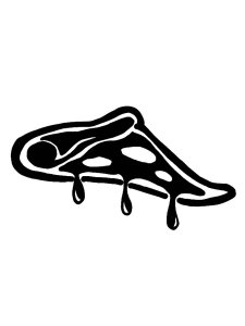 Pizza Stencil 9