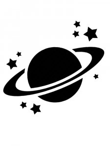 Planet Stencil 18