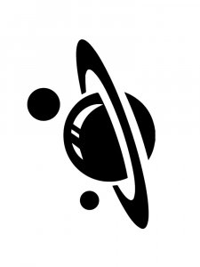Planet Stencil 9