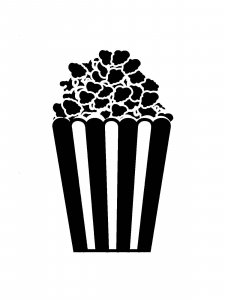 Popcorn Stencil 1