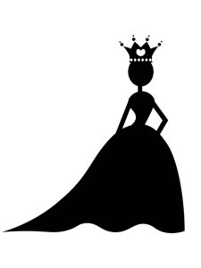 Queen Stencil 1
