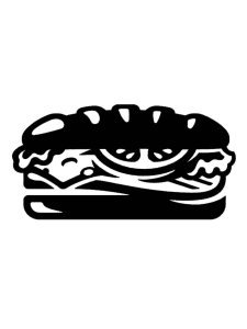 Sandwich Stencil 5