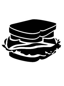 Sandwich Stencil 6