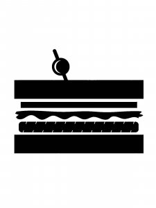 Sandwich Stencil 7