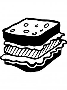 Sandwich Stencil 8